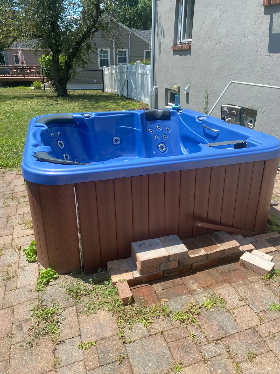 Example of Hot Tub Removal