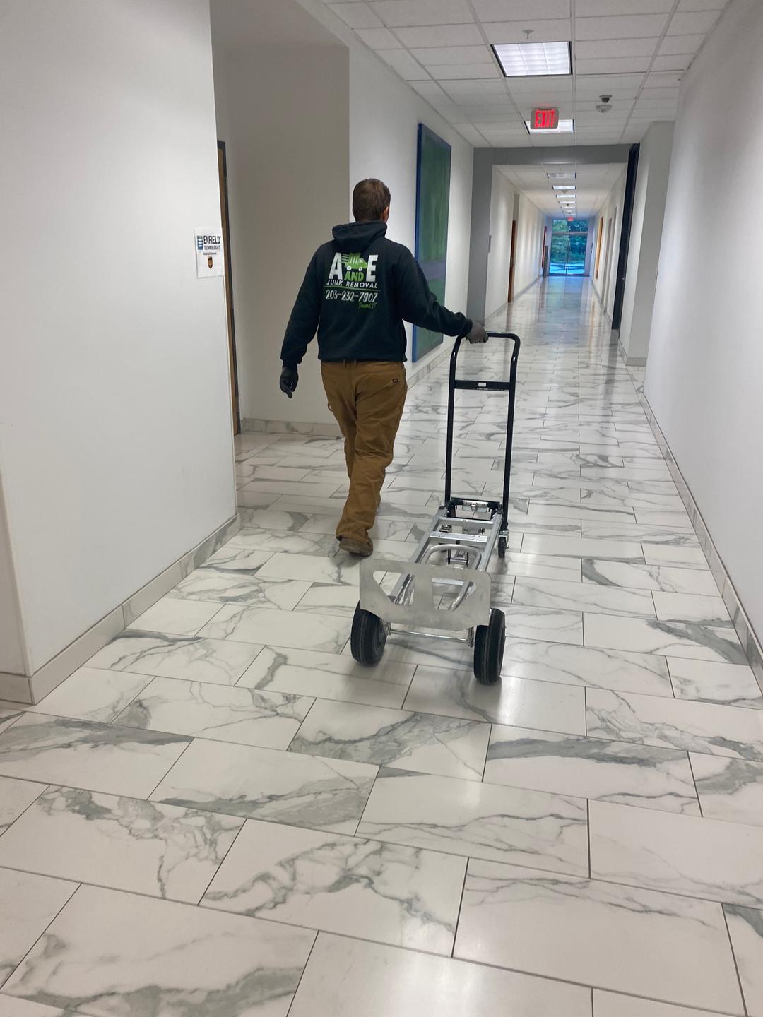 Example of Commercial Cleanout